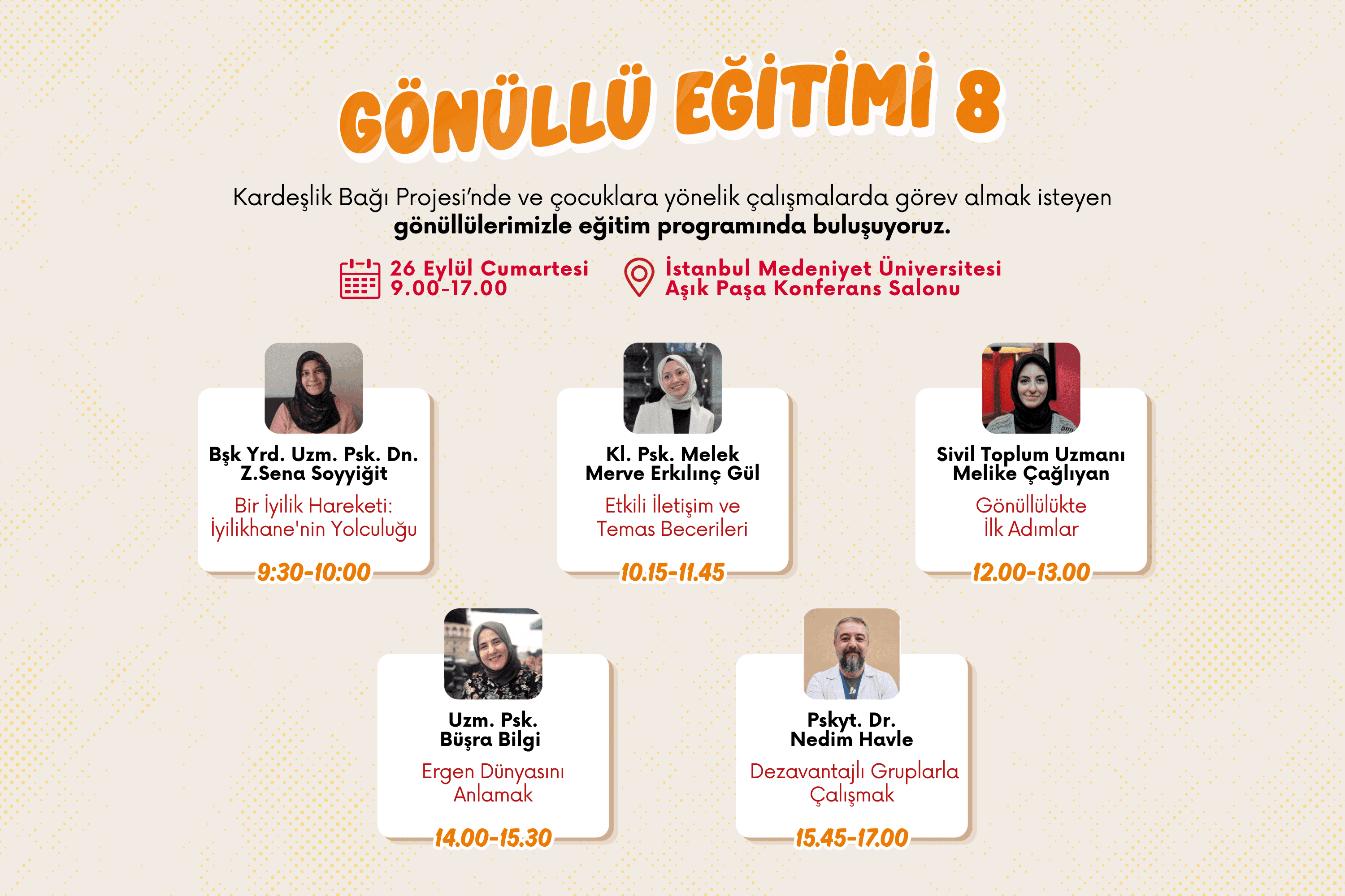 8. Çocukları Anlama Gönüllü Eğitimi