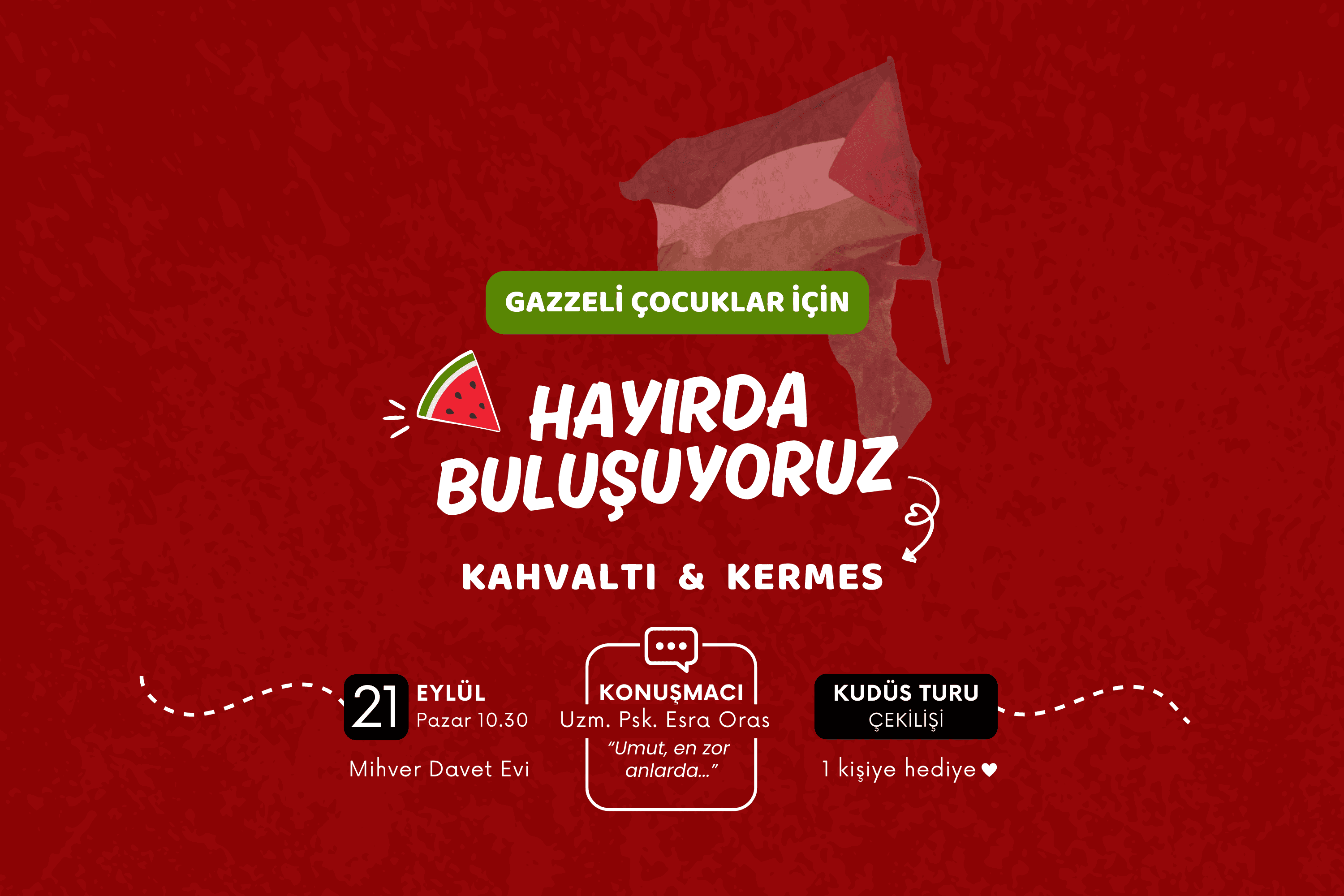 Gazzeli Çocuklar İçin Hayırda Buluşuyoruz